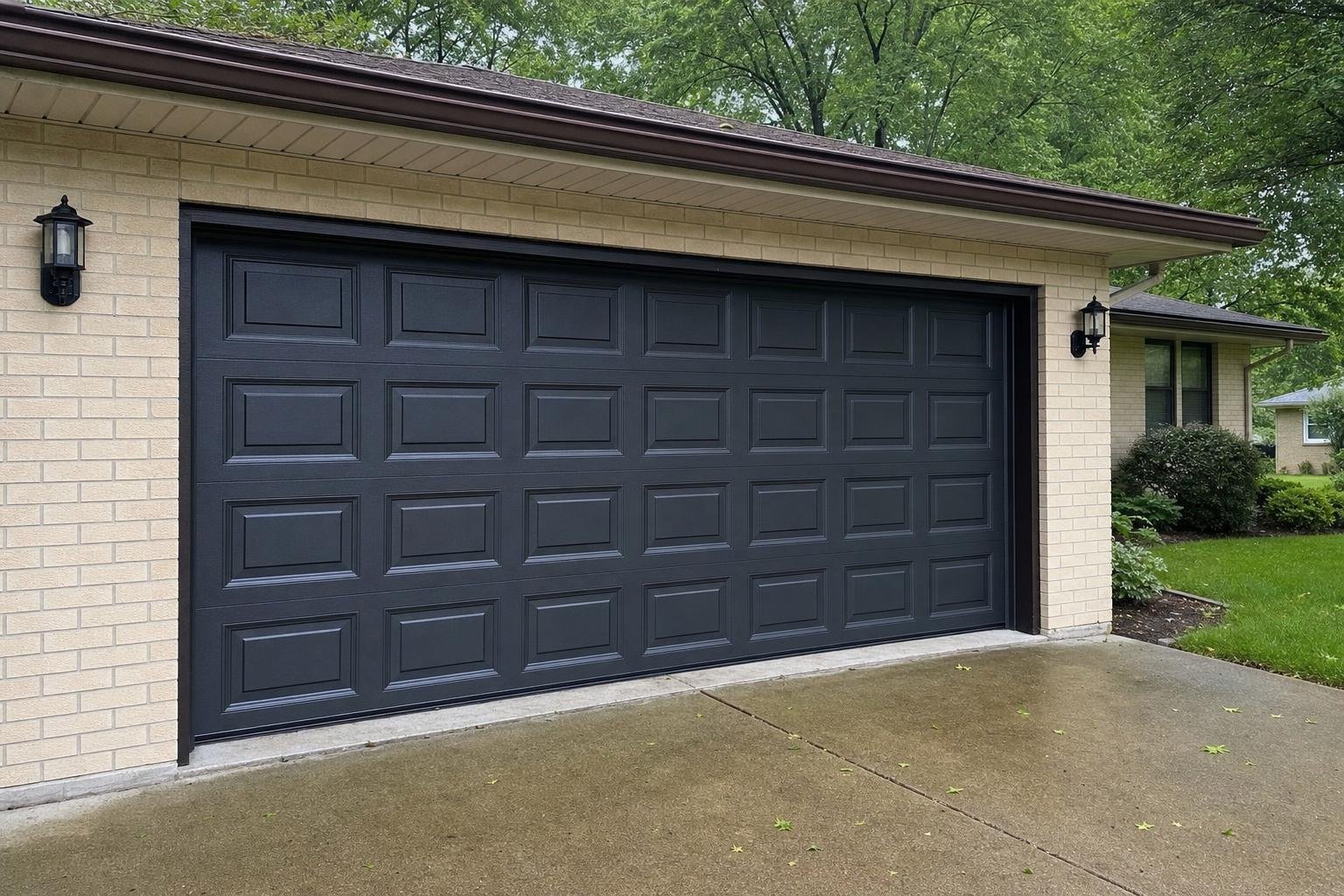 Illustrative image of garage door repair warning signs work